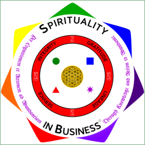 Sigla noua spiritualitate in business logo